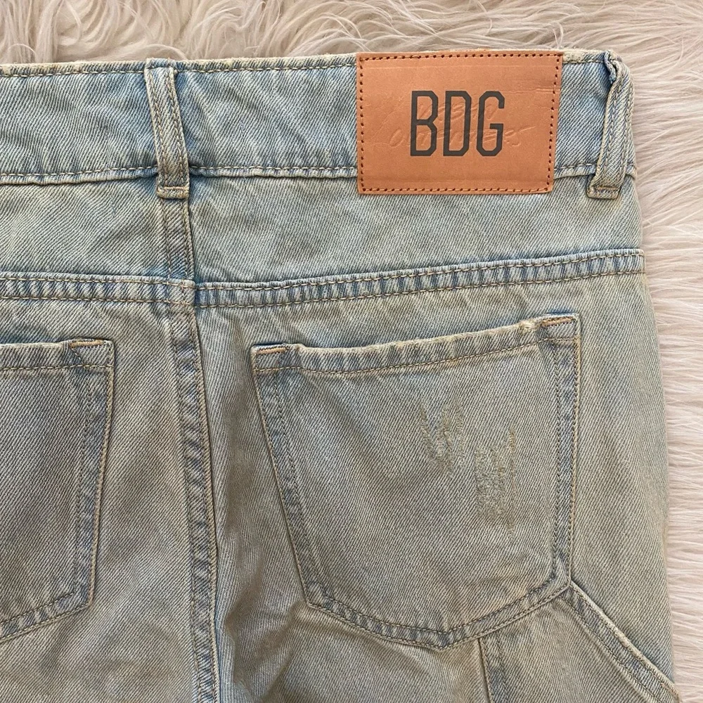 Urban Outfitters BDG Extreme Destroyed Bootcut Jean Mid Rise Rigid Denim Jeans